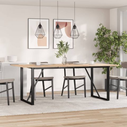 Крака за трапезна маса, O-рамка, 160x80x73 см, чугун