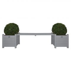 Esschert Design Сандъци за цветя с пейка-мост