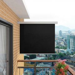 Вертикална тента за балкон мултифункционална 150х200 см сива