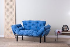 2-местен диван-легло Nitta - Синьо