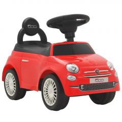 Детска кола за яздене "Fiat 500" червена