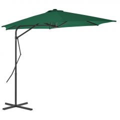 Градински чадър със стоманен прът Rio
