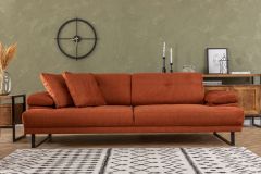 3-местен диван-легло Mustang - Оранжево