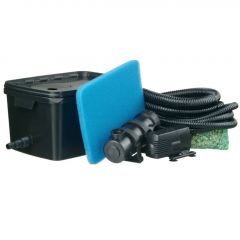 Ubbink FiltraPure 2000 л Комплект езерен филтър 16 л с помпа Xtra 600