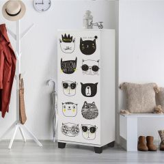 Шкаф за обувки Filinta Cats - Бял
Черен
