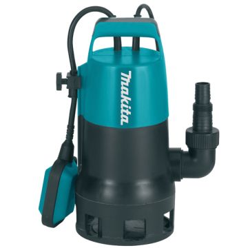 Потопяема помпа за мръсна вода MAKITA PF0410, 400 W, 5м, 140 л/мин, 1 1/2"