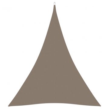 Платно-сенник, Оксфорд текстил, триъгълно, 3x4x4 м, таупе