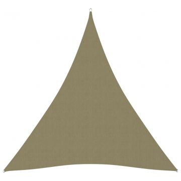 Платно-сенник, Оксфорд плат, триъгълно, 3x4x4 м, бежово