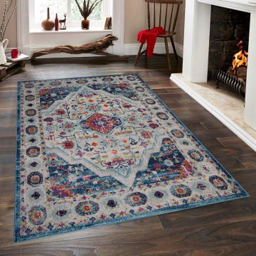 Килим за антре (100 x 300) Vintage 7657 Blue