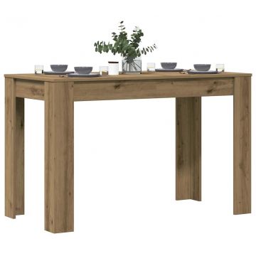 Трапезна маса Artisan Oak 120x60x76 cm Инженерна дървесина