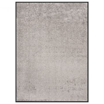 Изтривалка Sharp, сива, 60x80 см