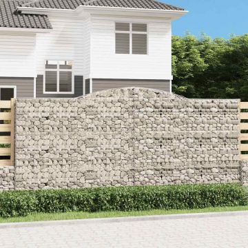 Габионни кошници арка 10 бр 400x50x180/200см поцинковано желязо