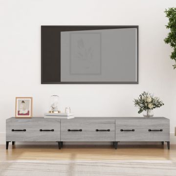 ТB шкаф Barton, сив сонома, 150x34,5x30 см, инженерно дърво