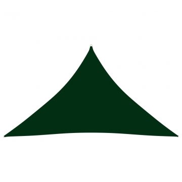 Платно-сенник, Оксфорд плат, триъгълно, 5x5x6 м, тъмнозелено