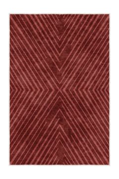 Килим Sftkece024, цвят Червен, 100 x 300 см