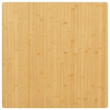 Плот за маса 90x90x2,5 см бамбук