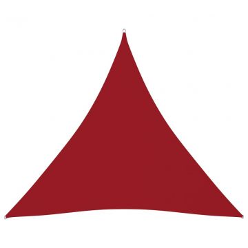 Платно-сенник, Оксфорд плат, триъгълно, 3,6x3,6x3,6 м, червено