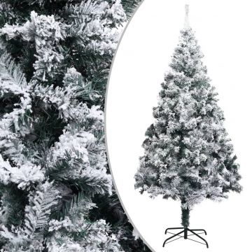 Изкуствена коледна елха с флокиран сняг Pacheco