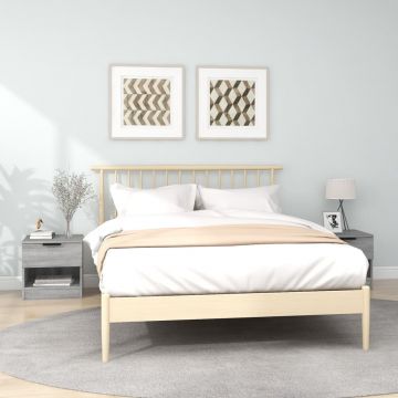 Нощни шкафчета Marin, 2 бр, сив сонома, инженерно дърво