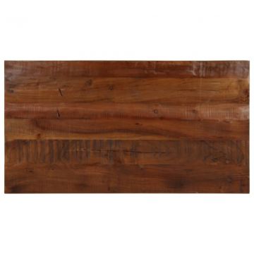 Плот за маса 100x70x2,5 см правоъгълен регенерирано дърво масив