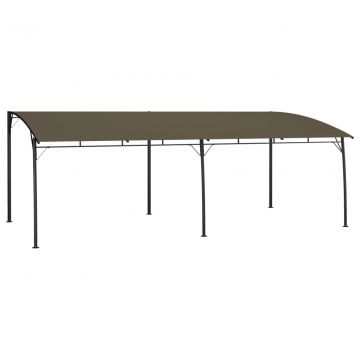 Градинска тента сенник, 6x3x2,55 м, таупе