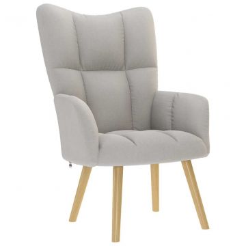 Релаксиращ стол Cloud Grey Fabric