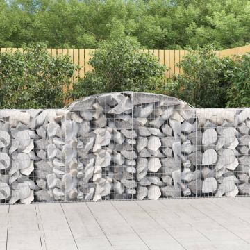 Габионни кошници арка 10 бр 300x50x100/120см поцинковано желязо