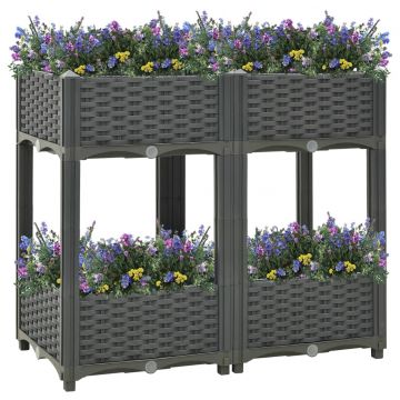 Повдигната леха Mellor, 80x40x71 см, полипропилен