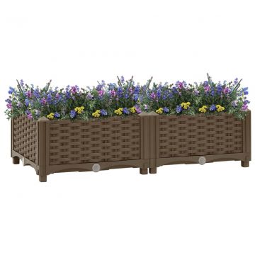 Повдигната леха Stacey, 80x40x23 см, полипропилен