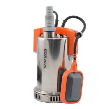 Електрическа потопяема помпа за чиста вода Nakayama Pro NP1050, INOX, 550 W, 7.5 м, 8500 л/ч (019909)