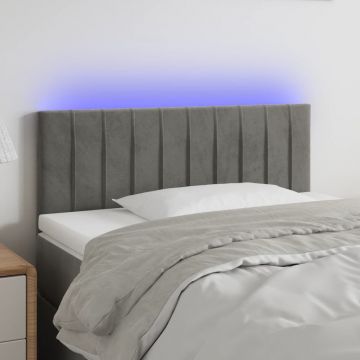 LED горна табла за легло Zac