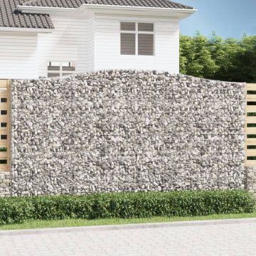 Габионни кошници арка 6 бр 400x50x220/240 см поцинковано желязо