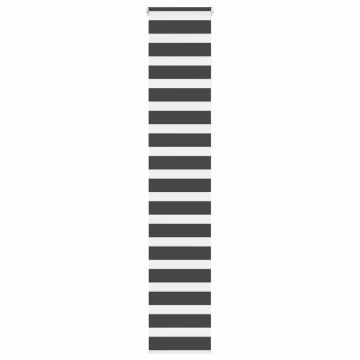 Зеброва щора черна 40x230 см ширина на плата 35,9 см полиестер