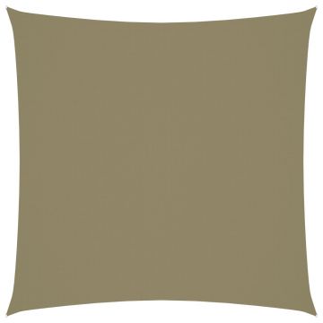 Платно-сенник, Оксфорд текстил, квадратно, 3x3 м, бежово
