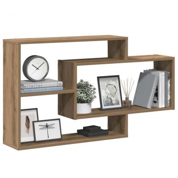 стенна етажерка Artisan Oak 104x20x58,5 cm инженерна дървесина