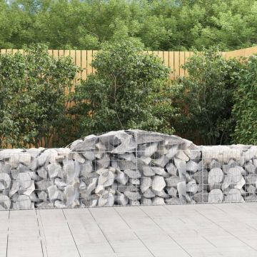 Габионни кошници арка 8 бр 300x50x60/80 см поцинковано желязо