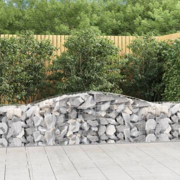 Габионни кошници арка 25 бр 400x50x60/80 см поцинковано желязо