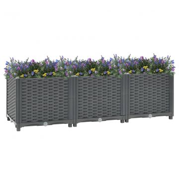 Повдигната леха Simmons, 120x40x38 см, полипропилен