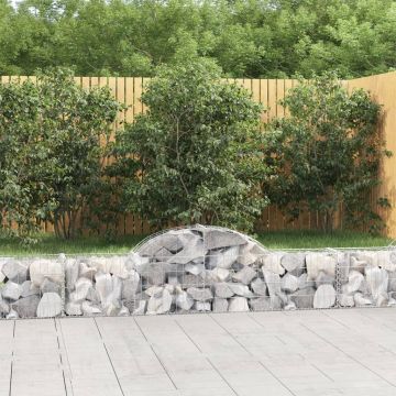 Габионни кошници арка 14 бр 200x30x40/60 см поцинковано желязо