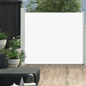 Прибираща се странична тента Bloom, 100х300 см, кремава