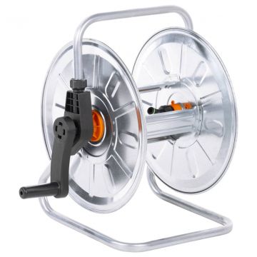 Макара за маркуч стенен монтаж за 50 м 1/2" стомана