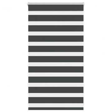 Зеброва щора черна 70x100 см ширина на плата 65,9 cm полиестер