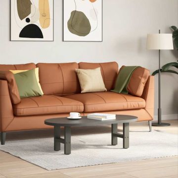 Крака за масичка за кафе антрацит 2 бр. 40x(30-31) см стомана