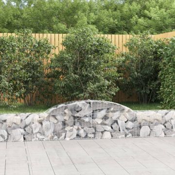 Габионни кошници арка 12 бр 300x30x40/60 см поцинковано желязо
