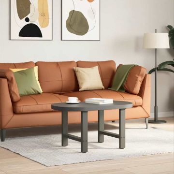 Крака за масичка за кафе антрацит 2 бр. 50x(42-43) cm Стомана