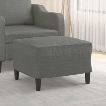 Табуретка Armani, тъмносива, 60x50x41 см, плат
