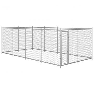 Дворна клетка за кучета, 8x4x2 м