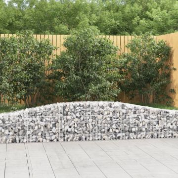 Габионни кошници арка 15 бр 400x30x40/60 см поцинковано желязо