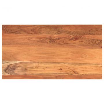 Плот за маса, 100x50x3,8 см, правоъгълен, акация масив