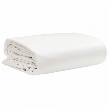 Брезент бял 3,5x5 м 650 г/м²